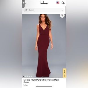 Lulus Melora Plum Purple Sleeveless Maxi Dress